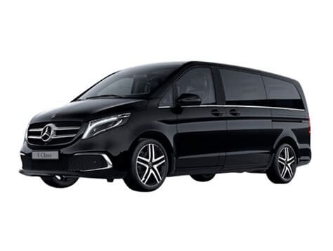 Coche mercedes negro